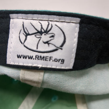 Outdoor Cap Women's Strapback Hat Blue One Size Ladies Fit RMEF Logo