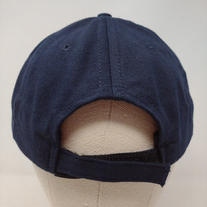 America's Navy Forged by The Sea Strapback Hat Blue OSFA Adjustable Embroidered