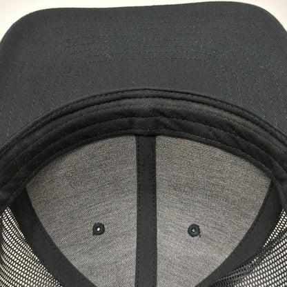 Richardson Trucker Hat Black One Size Pestco Holdings All Cat No Cattle Mesh