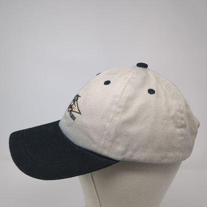 Hawaii Slideback Baseball Cap Beige OS Adjustable Embroidered Hawaiian Headwear