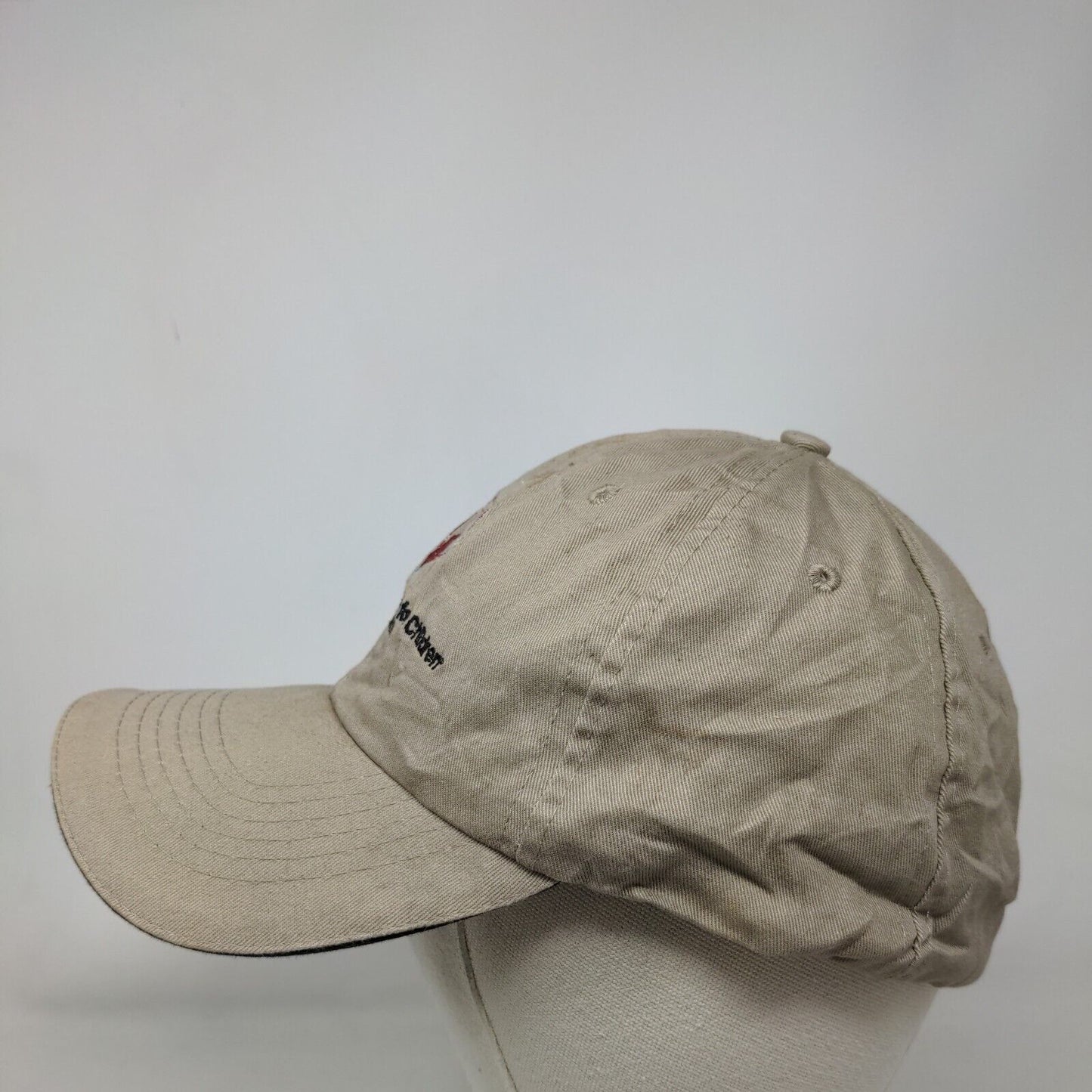 Shriners Hospital For Children Greenville Strapback Hat Tan One Size Apollo