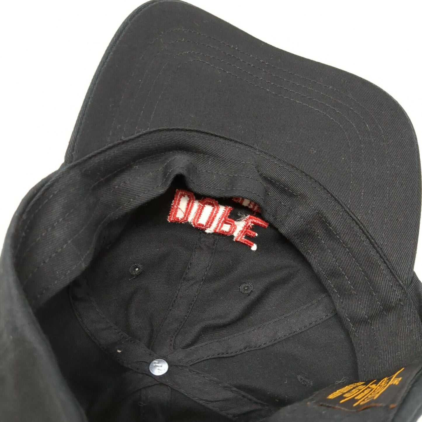 Dope Fight Club Slideback Hat Black One Size Solid Embroidered Yupoong