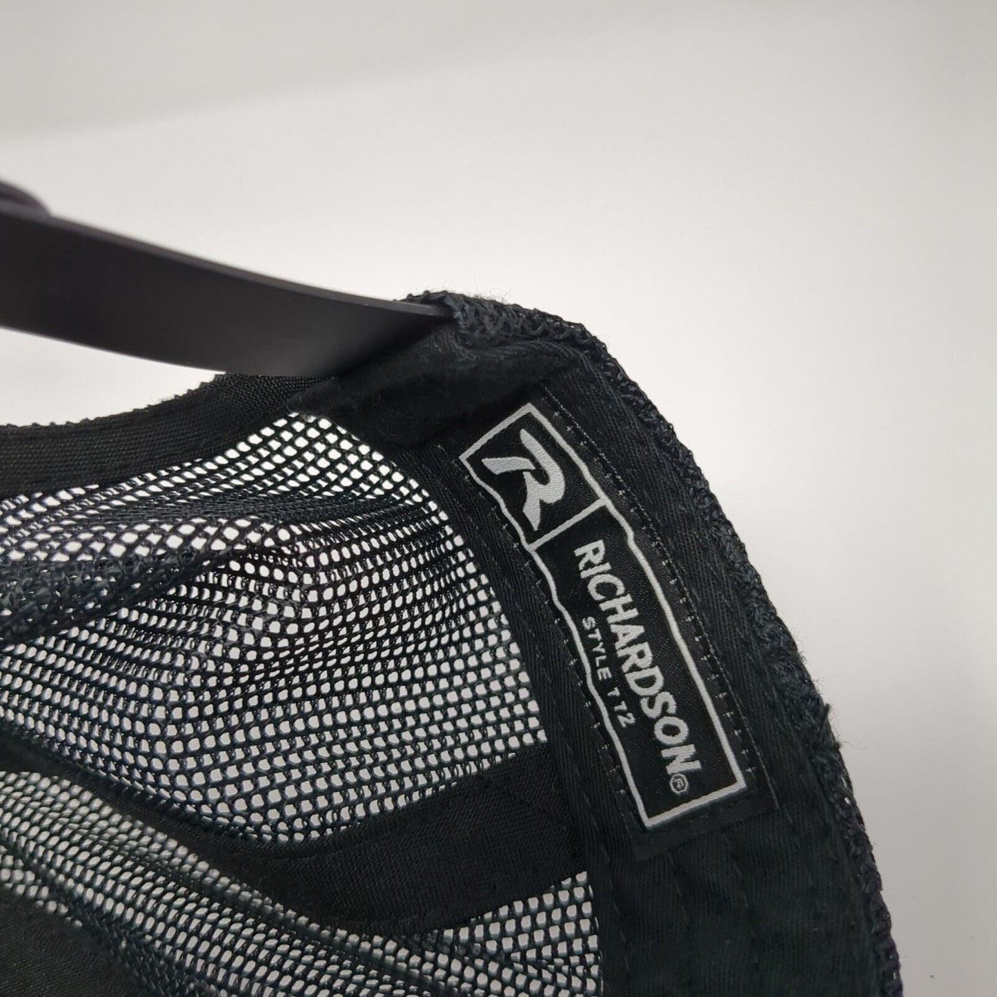 Kershaw Curb & Gutter Snapback Trucker Hat Black OS Adjustable Mesh Richardson