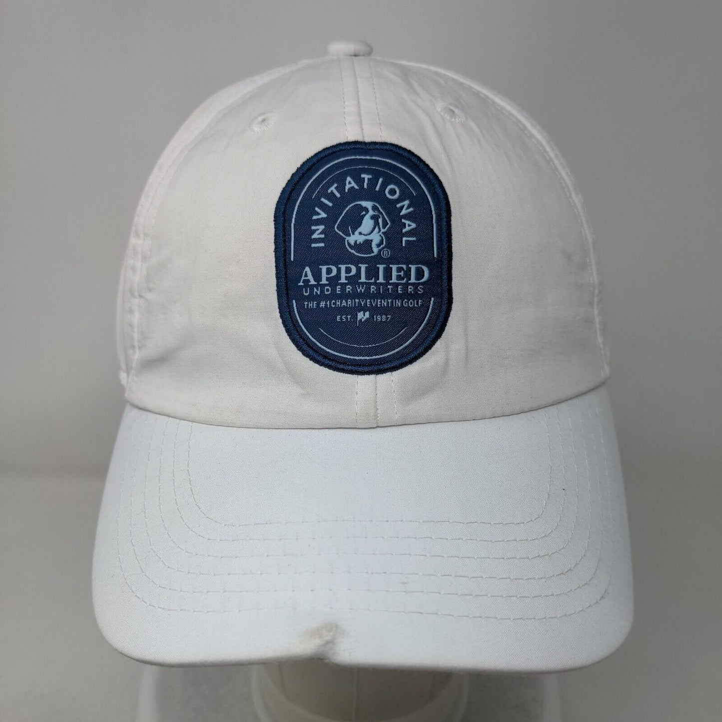 Invitational Applied Underwriter #1 Charity Event In Golf Strapback Hat White OS
