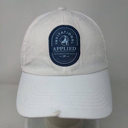 Invitational Applied Underwriter #1 Charity Event In Golf Strapback Hat White OS