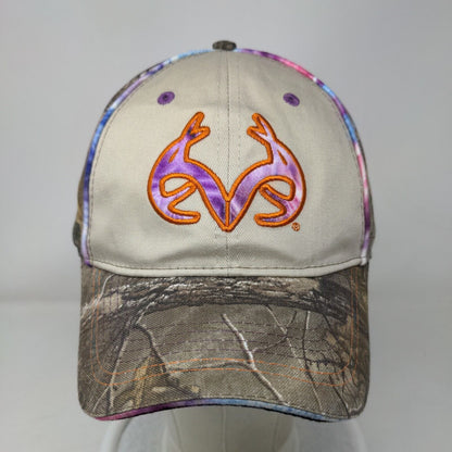 Realtree Strapback Hat Camouflage One Size Embroidered Adjustable Outdoor Cap