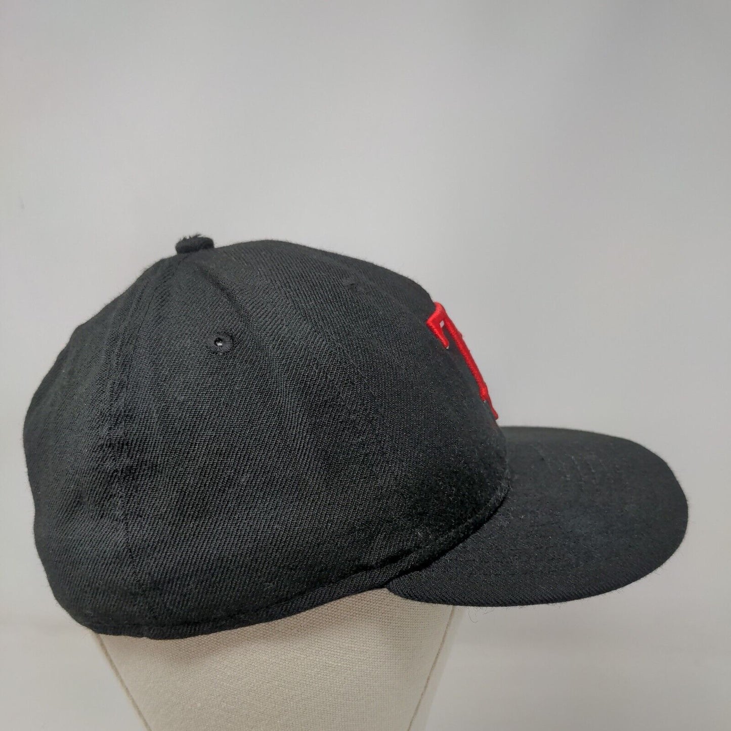 Tampa Bay Rays Fitted Hat Black 7 1/8 Embroidered Logo New Era 59Fifty