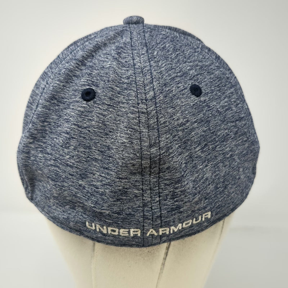 Under Armour Baseball Cap Blue XL Fitted Embroidered Logo Performance Hat