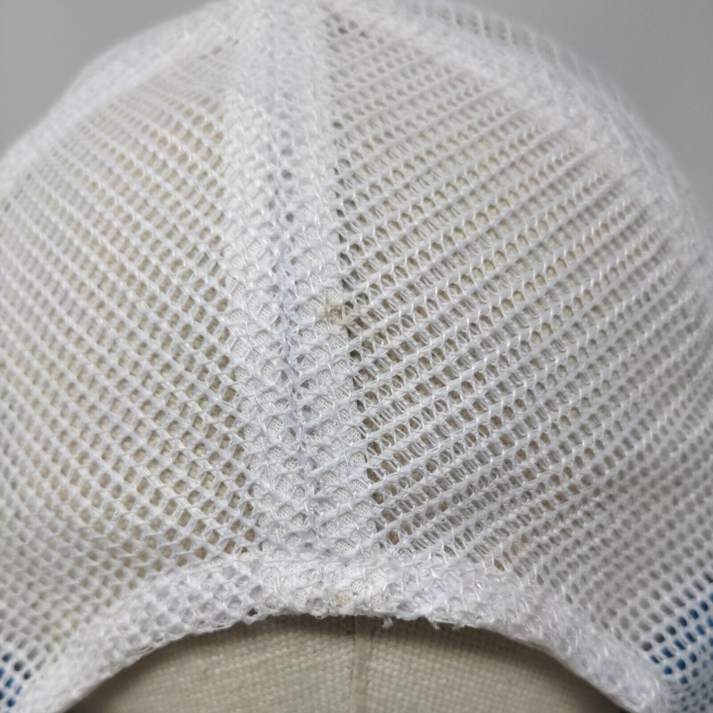 Costa Del Mar Snapback Trucker Hat Blue One Size Embroidered Mesh Back 6 Panel