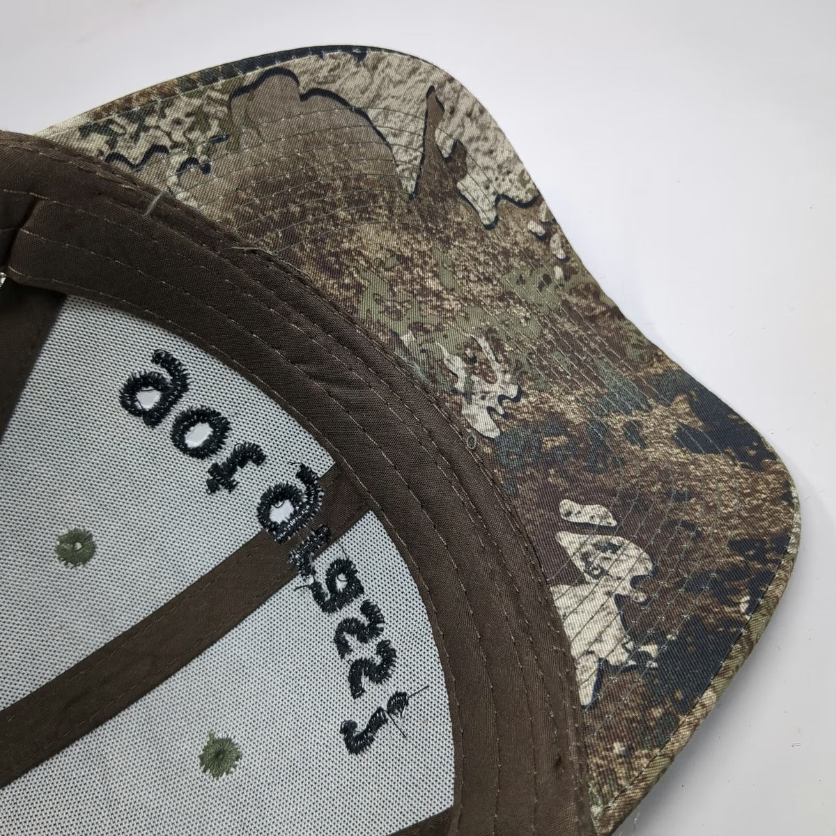TrueTimber Trucker Hat Brown One Size got grass? Barenbrug Camo Mesh Snapback