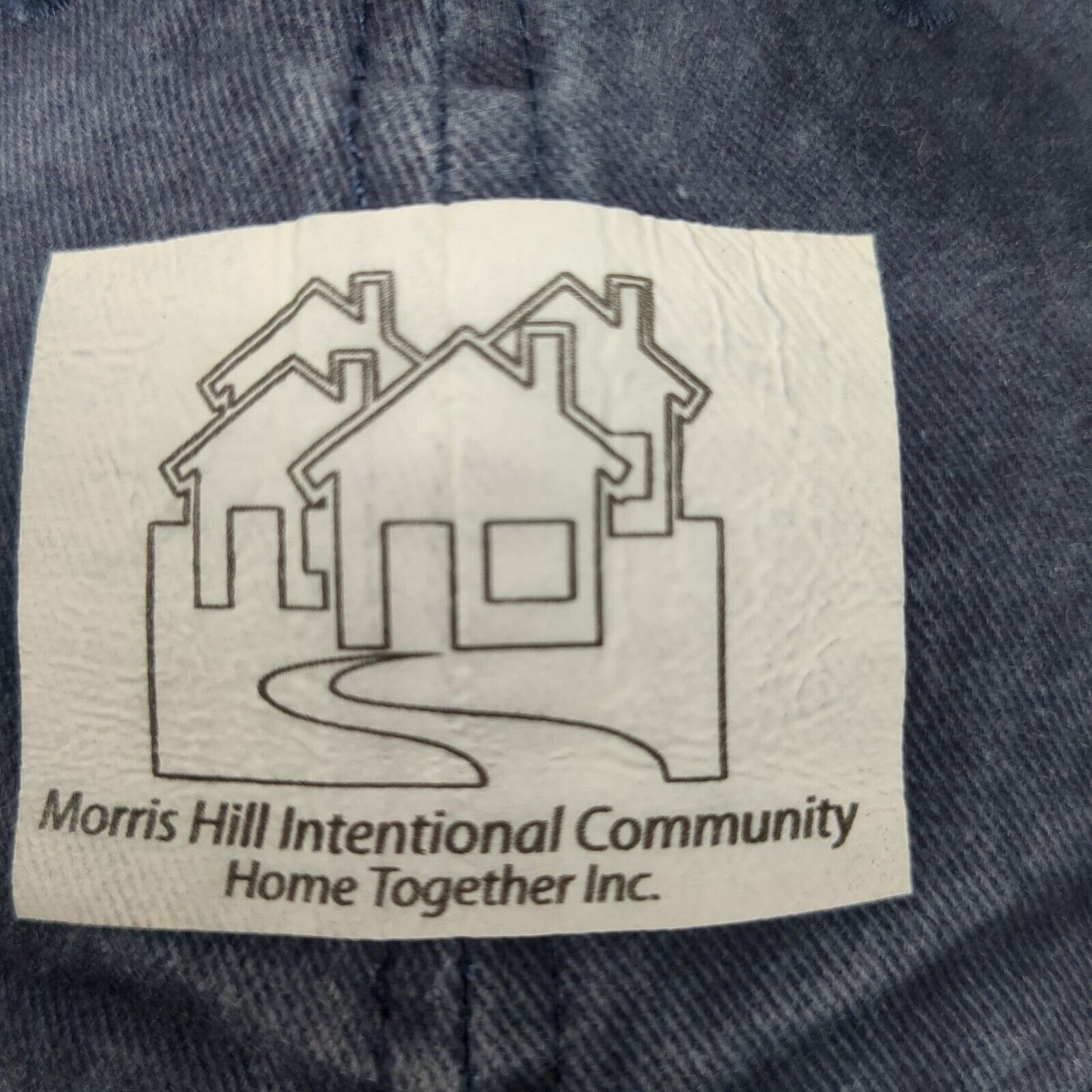 Morris Hill Intentional Community Home Together Inc Slideback Hat Blue OSFA