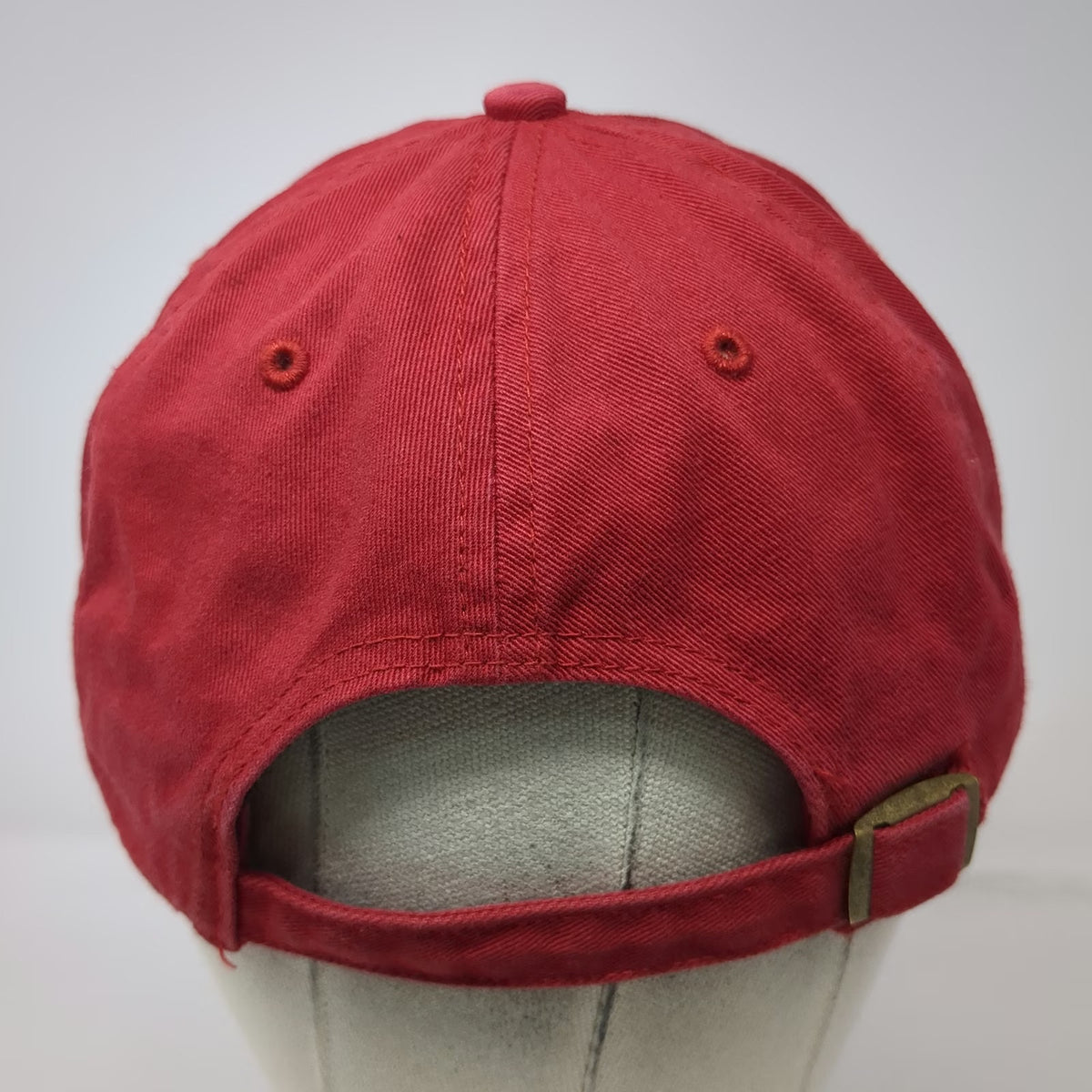 '47 San Francisco 49ers NFL Red One Size Strapback Cap Hat Shield Logo Cotton