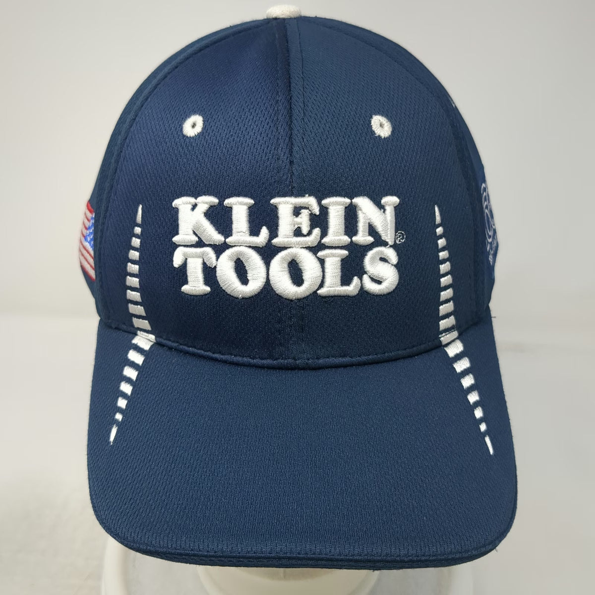 Klein Tools Baseball Cap Blue One Size 160th Anniversary US Flag Strapback Hat