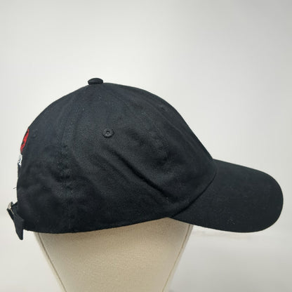 Wild Turkey Baseball Cap Black OSFM Red Turkey Logo Embroidered Slideback hat