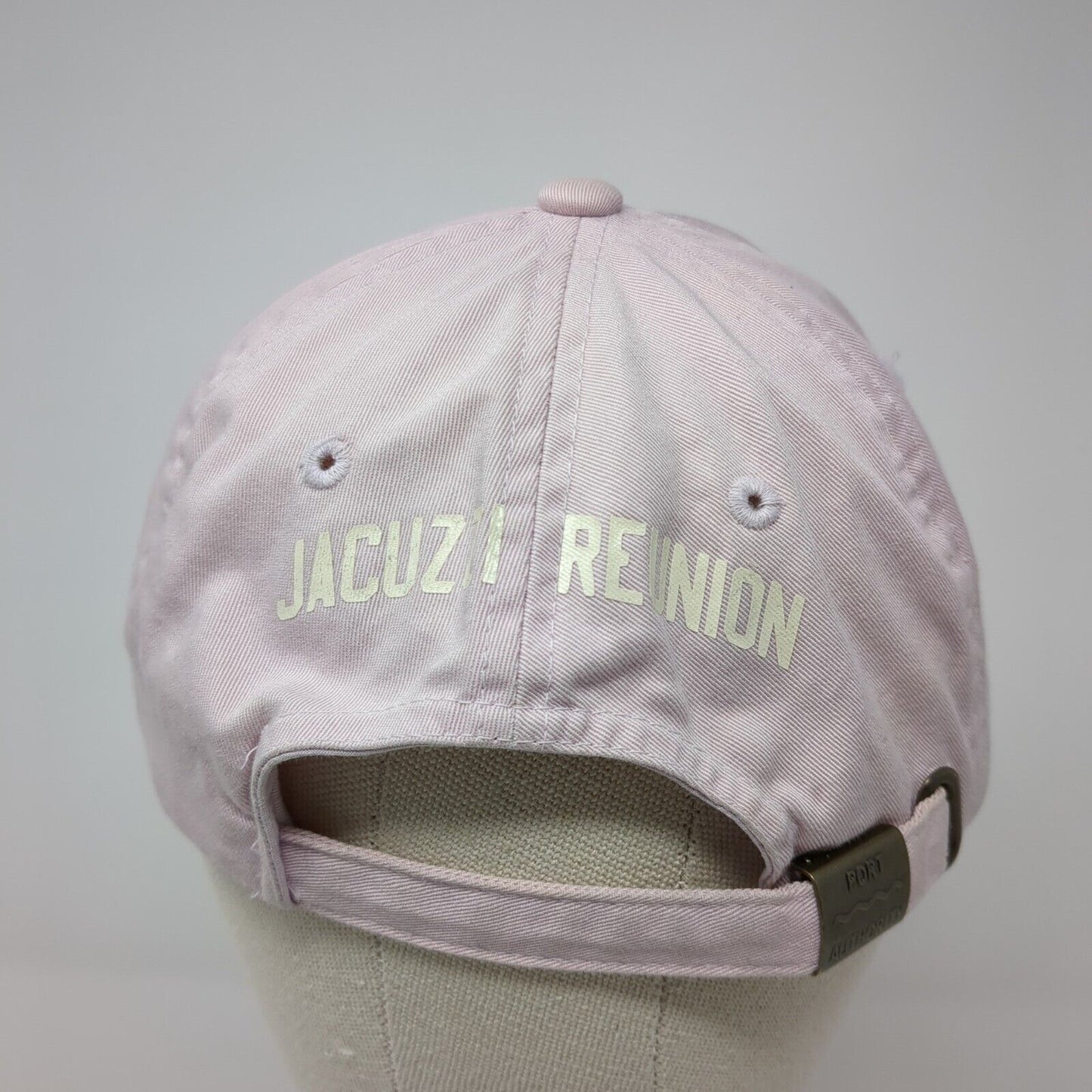 Candido Jacuzzi Reunion Slideback Hat Pink One Size Adjustable Port Authority