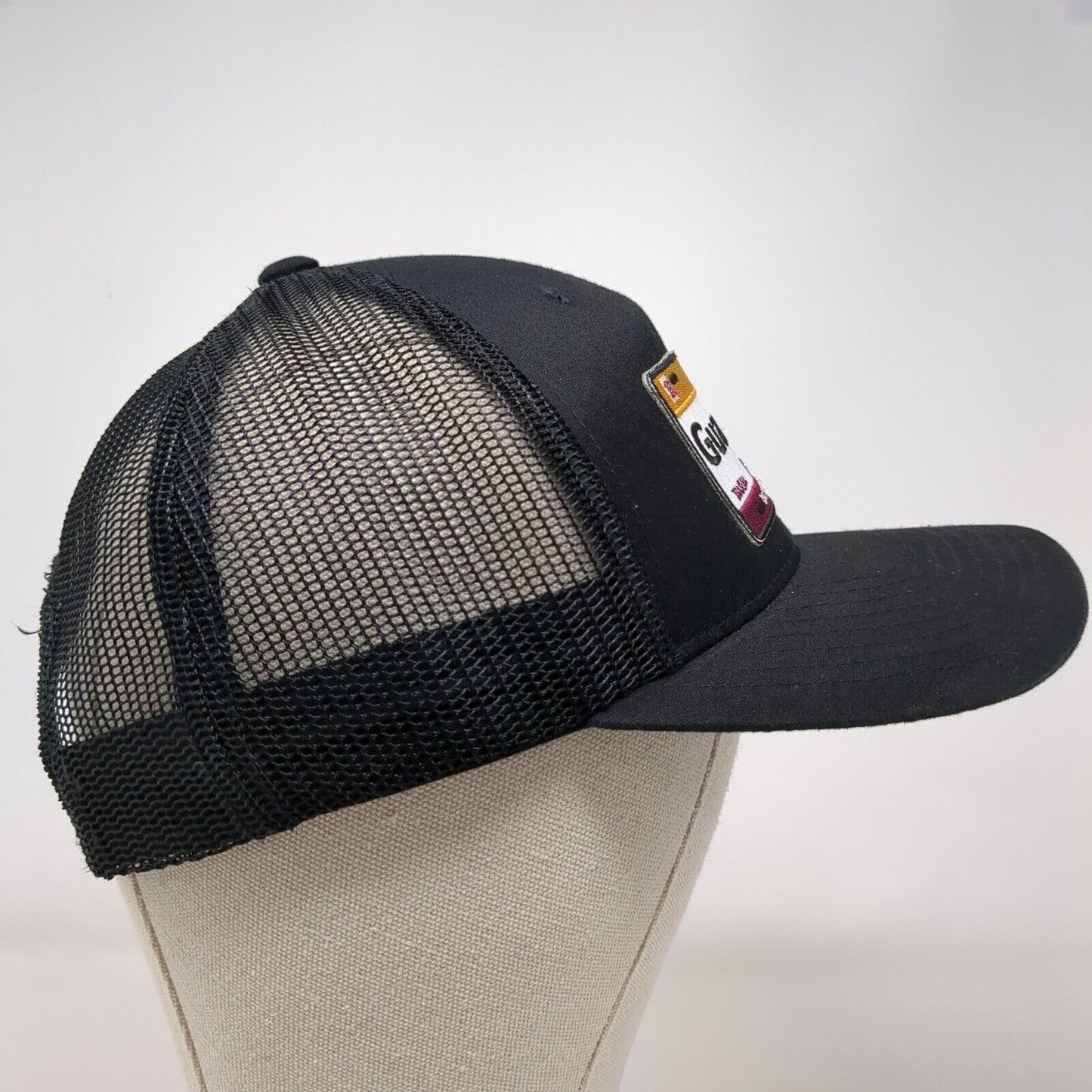 Guanajuato Mexico Patch Snapback Trucker Hat Black OSFA Mesh Back