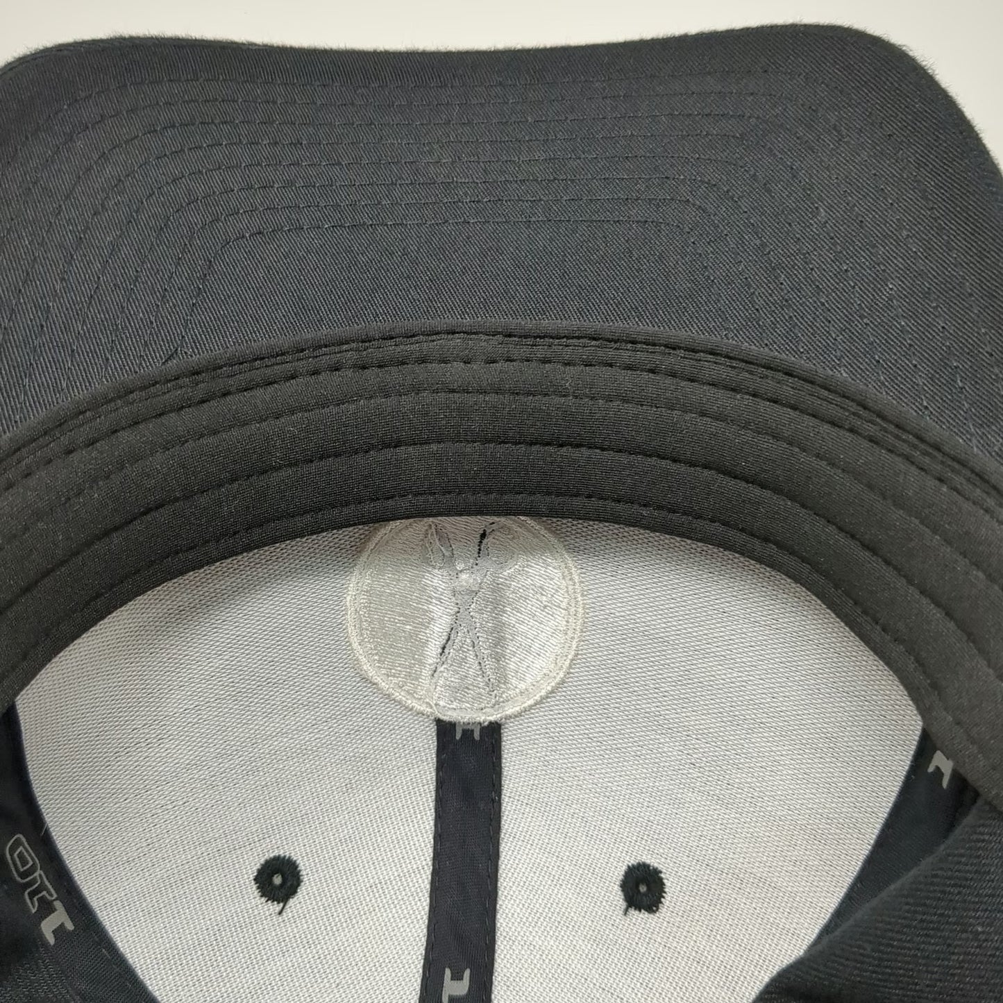 Yupoong Baseball Cap Black One Size CutzConnect Logo Flexfit 110 Strapback Hat