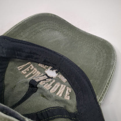 Lucky 7 Yellowstone National Park Buffalo Green One Size Baseball Cap Hat Cotton