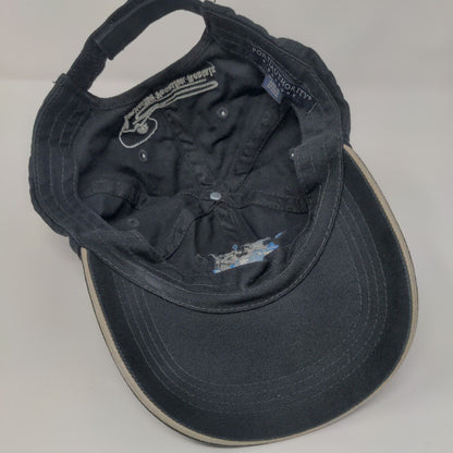 Snow Shoe Golf McCall Idaho Strapback Hat Black OSFA Adjustable Port Authority
