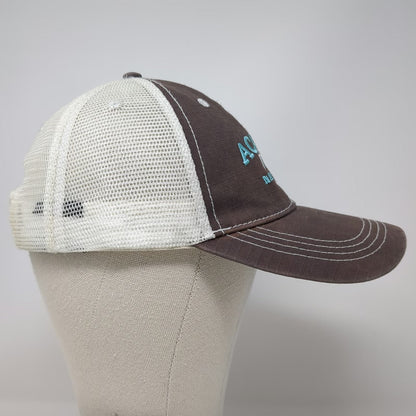Prairie Mountain Trucker Hat Gray One Size Acadia National Park Snapback Mesh
