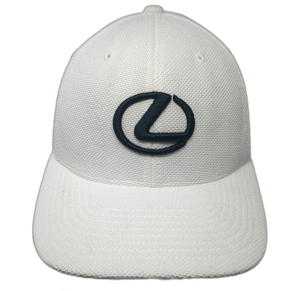 Flexfit Baseball Cap White One Size Newport Lexus Embroidered Logo Mesh hat