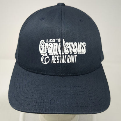 Pacific Headwear Baseball Cap Blue One Size Leos Rendezvous Restaurant Green Hat