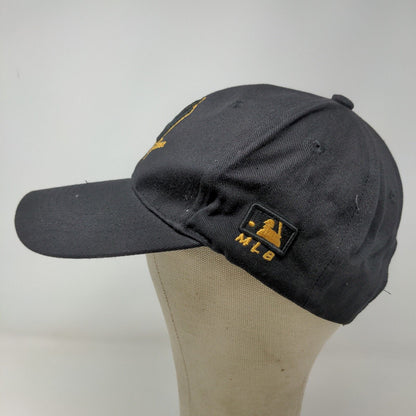 Unbranded Men's Slideback Hat Black Adjustable Embroidered New York Yankees Logo