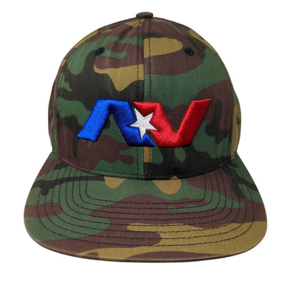 Avidlyfe.com Snapback Hat Camouflage OS Adjustable Embroidered Classic Yupoong