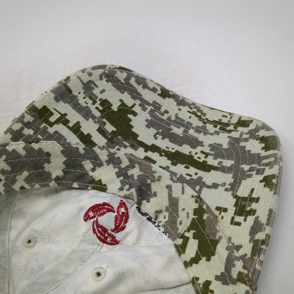Imperial Baseball Cap Beige OS Yocha Dehe Golf Club Camo Hat Cache Creek Casino