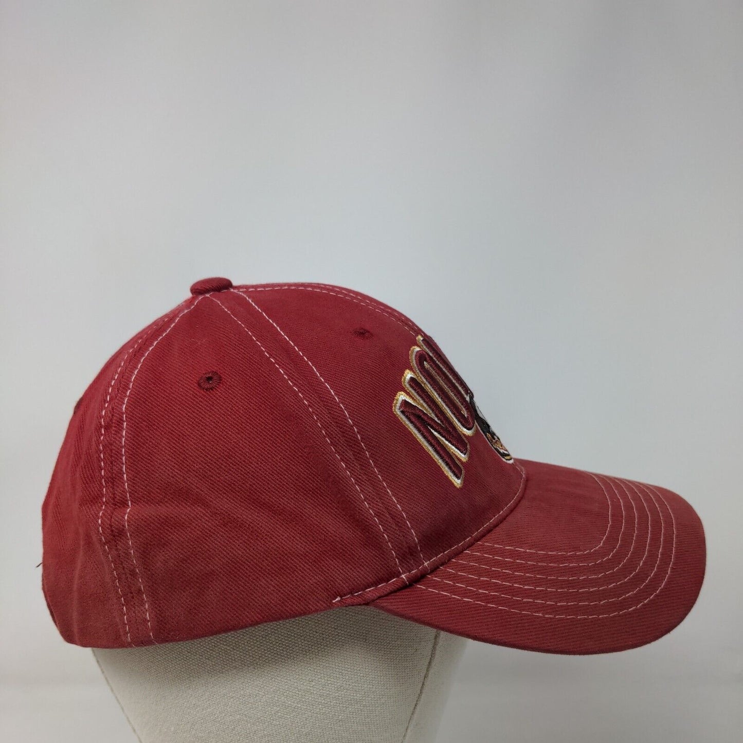 Florida State Seminoles 'Noles Strapback Hat Red Embroidered Logo NCAA