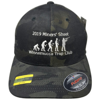 Port Authority Baseball Cap Black M 2019 Miners Shoot Winnemucca Trap Club Hat