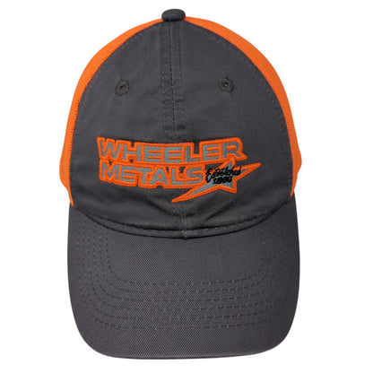 Wheeler Metals Strapback Trucker Hat Multi One Size Mesh Back Outdoor Cap