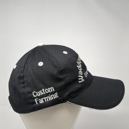 Waddoups Farms Lost River ID Strapback Hat Black One Size Adjustable Otto