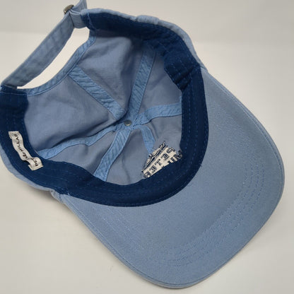 Peter Millar Slideback Hat Blue One Size Embroidered Logo Adjustable