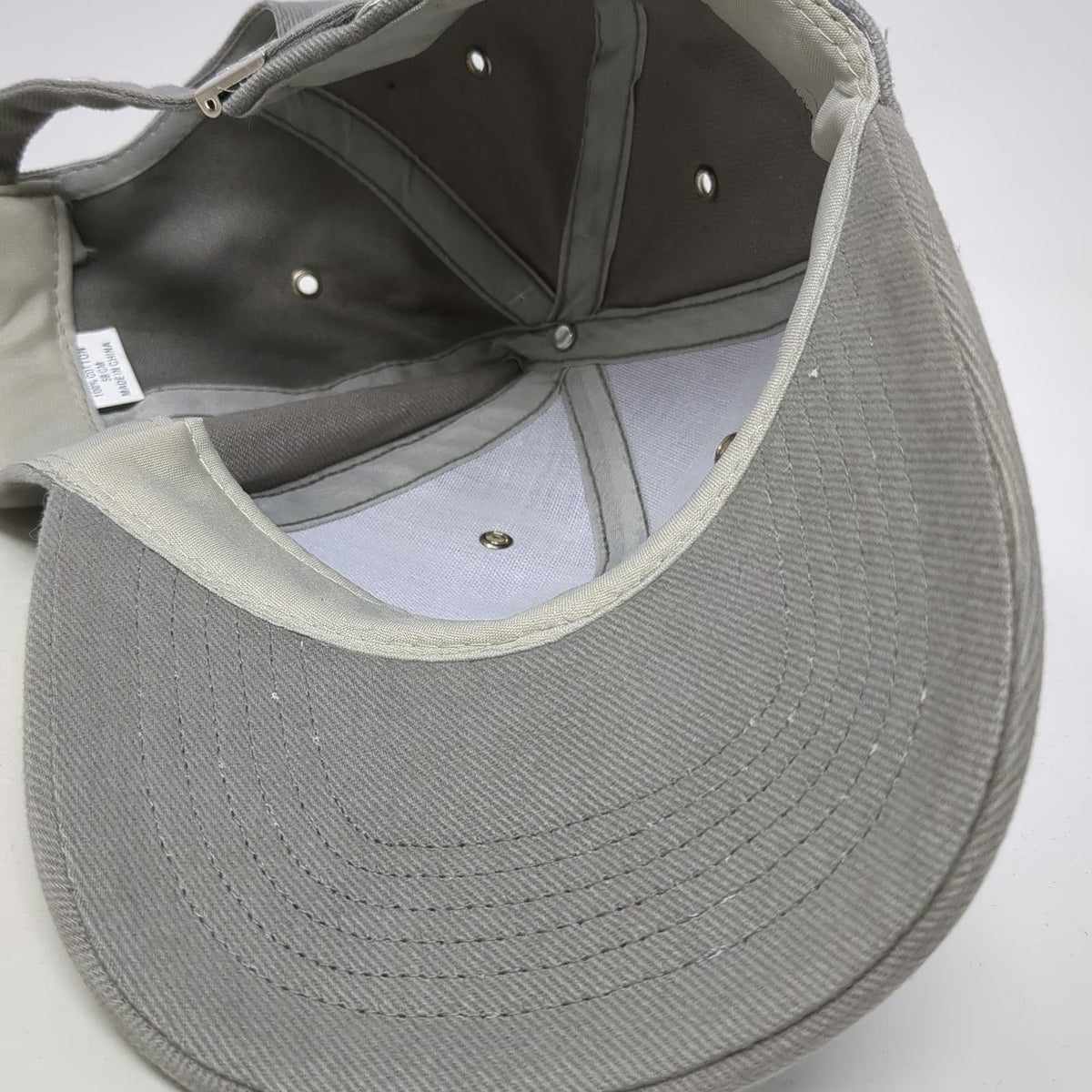 HENEAH Florida Alligator Mascot Gray One Size Baseball Cap Hat Cotton Slideback