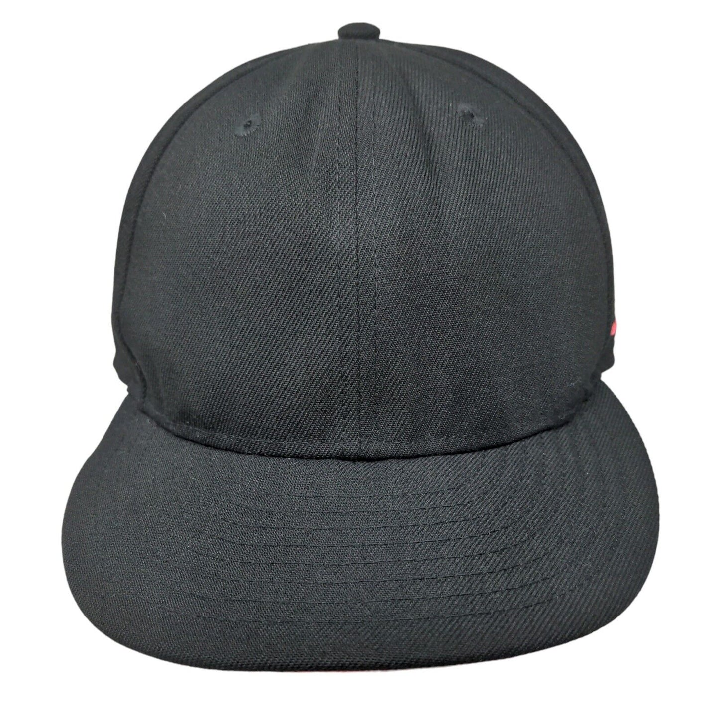 New Era Girl's Snapback Hat 9Fifty Black Pink Blank 100% Polyester