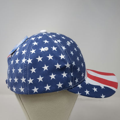 R Headwear American Flag Baseball Cap Blue White Red One Size Strapback Hat