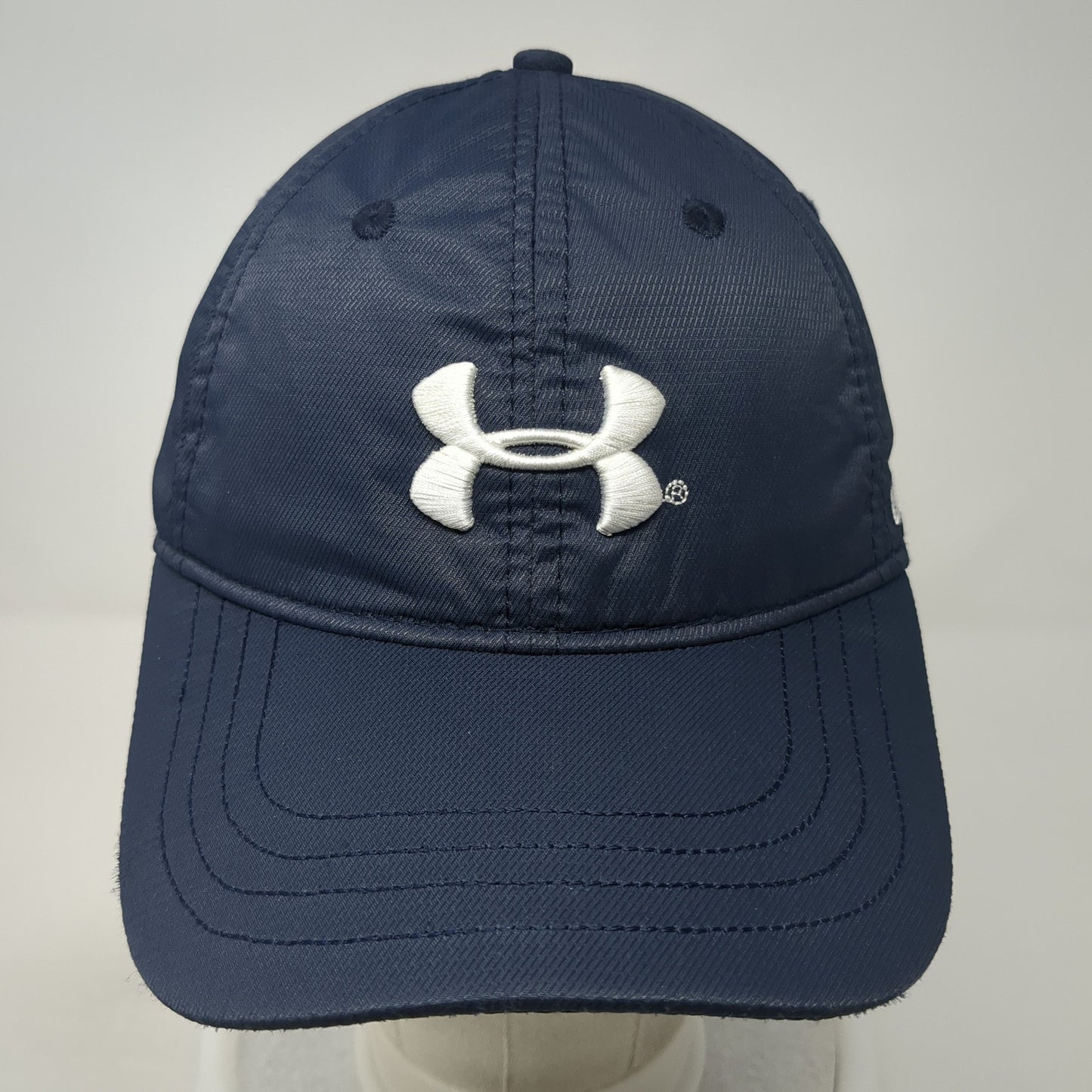 Under Armour Slideback Hat Blue One Size Adjustable Embroidered Logo