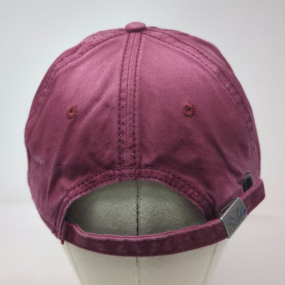 Vortex Baseball Cap Red One Size USA Flag Patch Slideback Adjustable Logo Hat