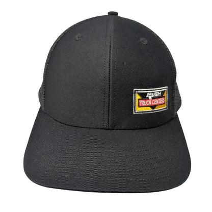 Rush Truck Centers Snapback Trucker Hat Black One Size Mesh Back 6 Panel