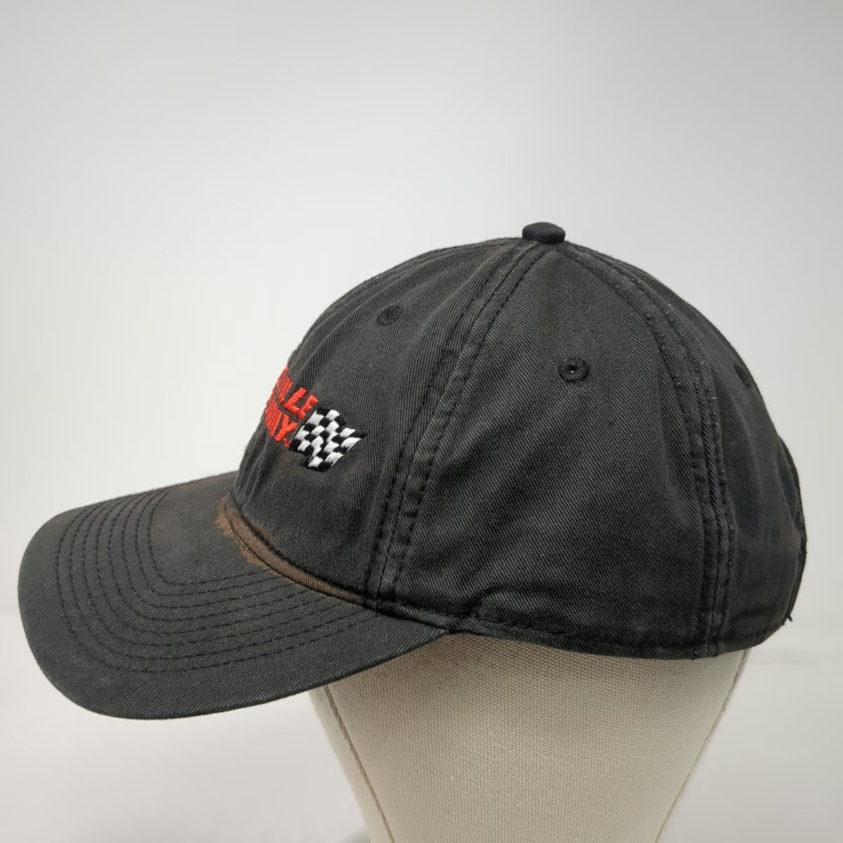 ISC Motorsports Martinsville Speedway Racing Baseball Cap Black One Size Hat