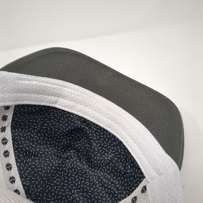 Meow Wolf Patch Snapback Trucker Hat Gray OSFA Mesh Back Colorblock