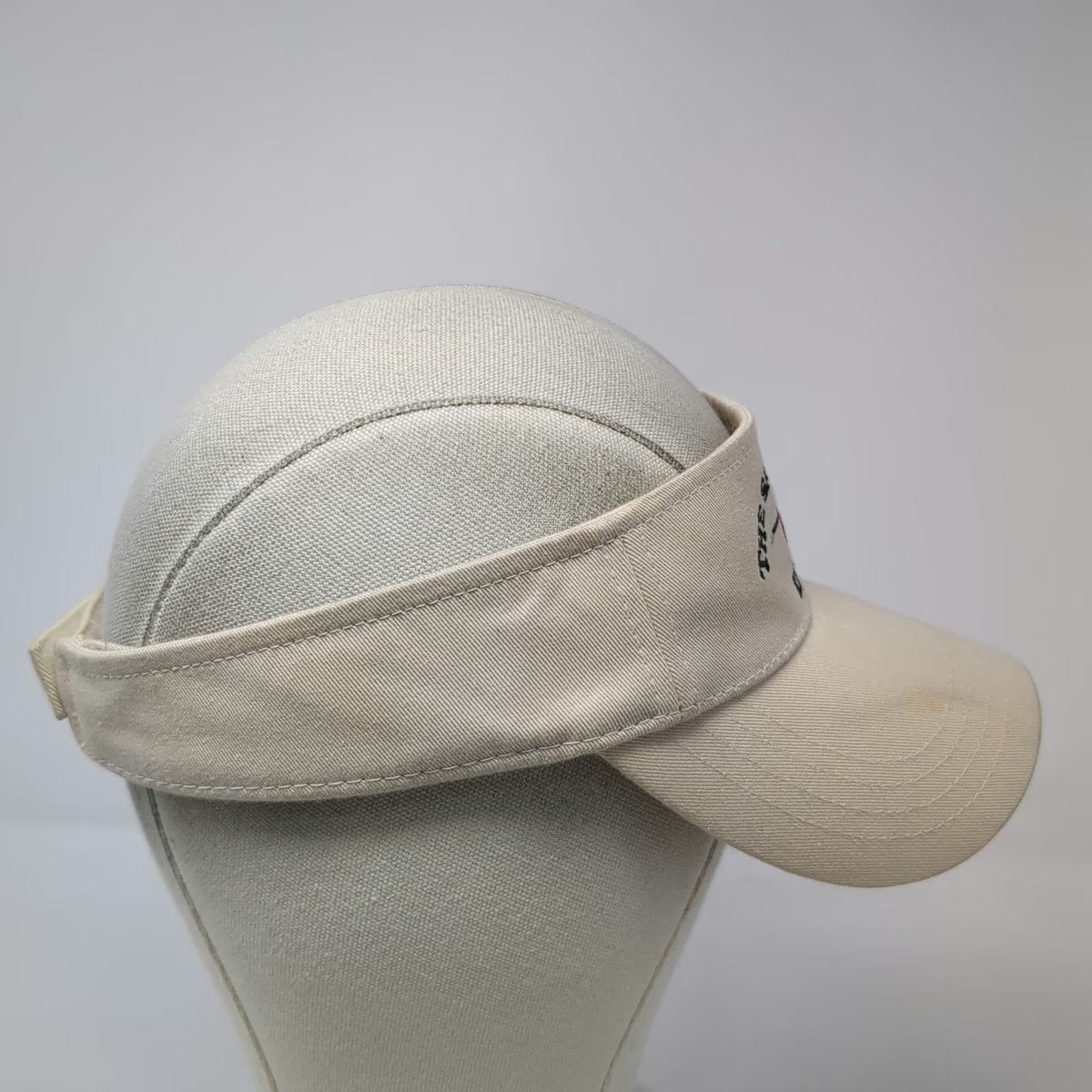 Imperial Visor Beige One Size The Saltwater Angler Key West Strapback Fly Hat