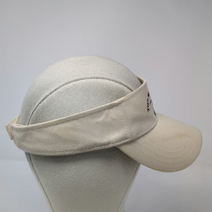 Imperial Visor Beige One Size The Saltwater Angler Key West Strapback Fly Hat