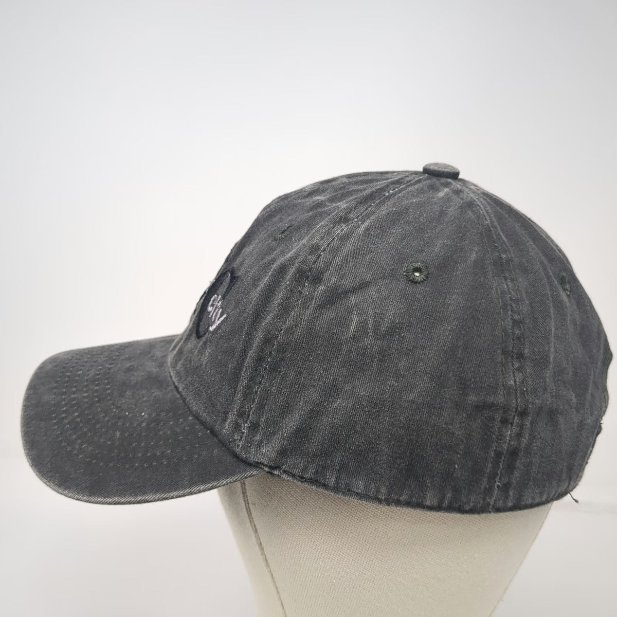 NYC 1664 Baseball Cap Gray One Size Embroidered New York City Adjustable Hat