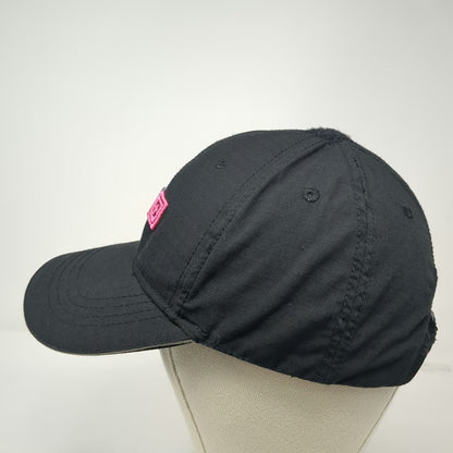5.11 Tactical Baseball Cap Black One Size 2012 Pink Logo Strapback Cotton Hat