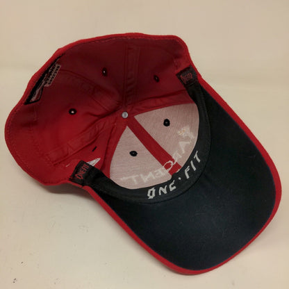 Targent Pioneer Men's Fitted Hat Red OSFA Embroidered #16 Rahal Letterman Racing