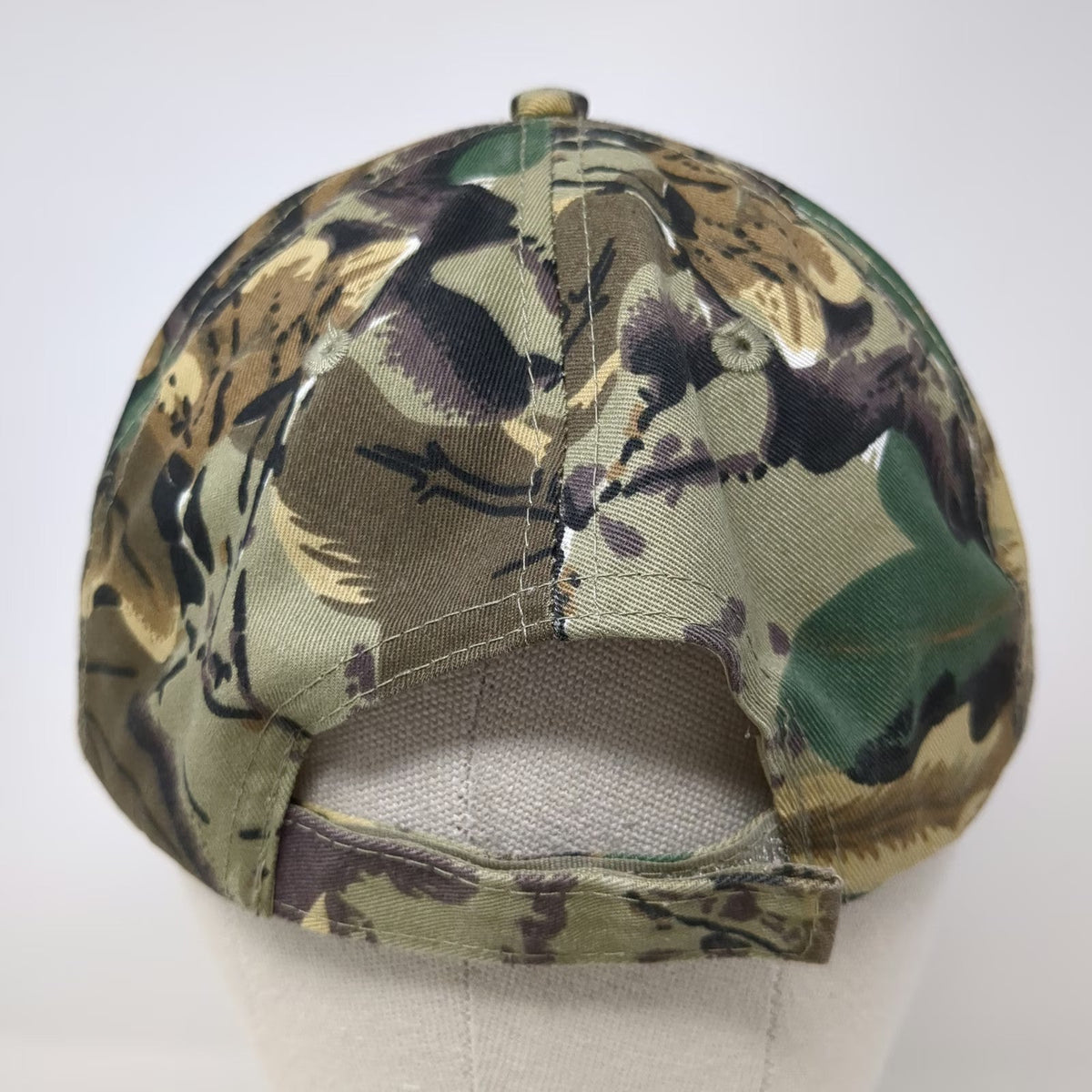 Authentic T-Shirt Co Baseball Cap Green Camo One Size Deep Sea Charters Hat