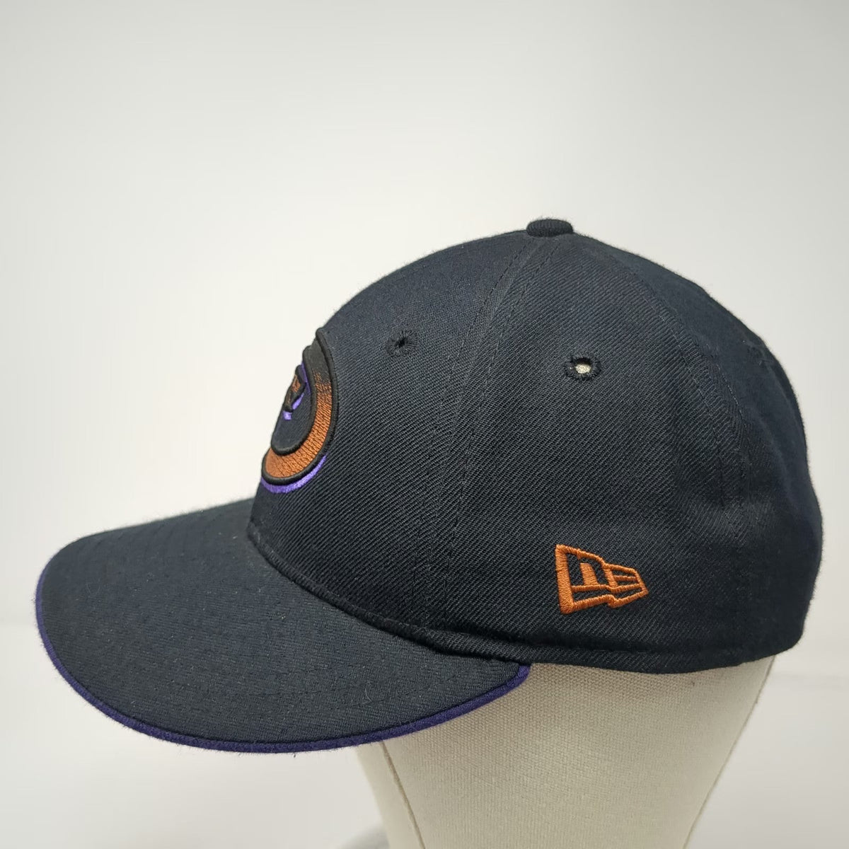 Arizona Diamondbacks MLB New Era Baseball Cap Black 7 1/4 Fitted Low Profile