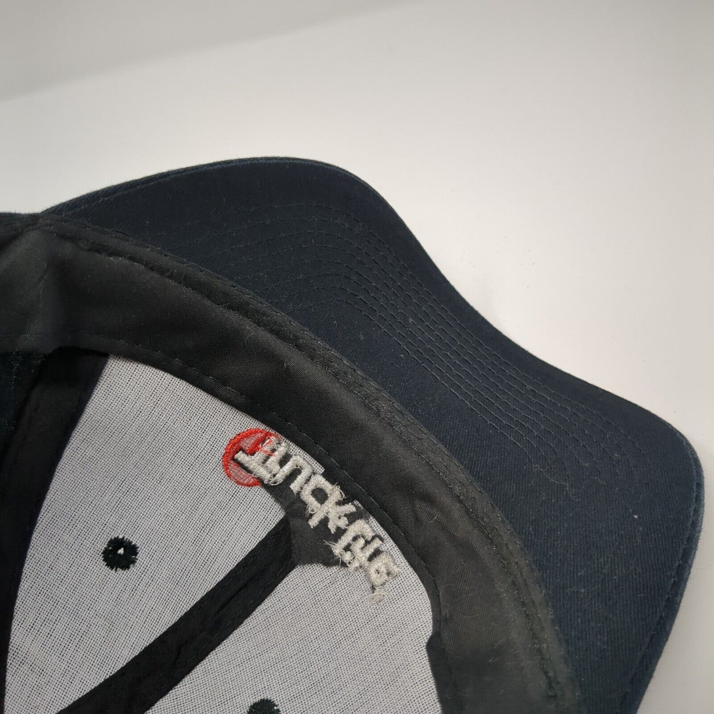 Truck-Lite Strapback Hat Black One Size Adjustable Embroidered Port & Company
